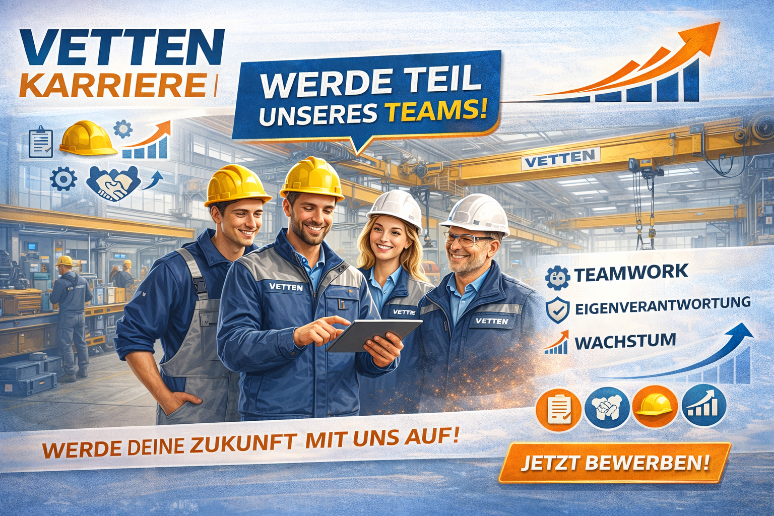 Karriere bei Vetten Krane