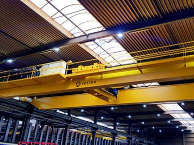 Ein- und Zweiträgerbrückenkrane für Hallen und Produktion